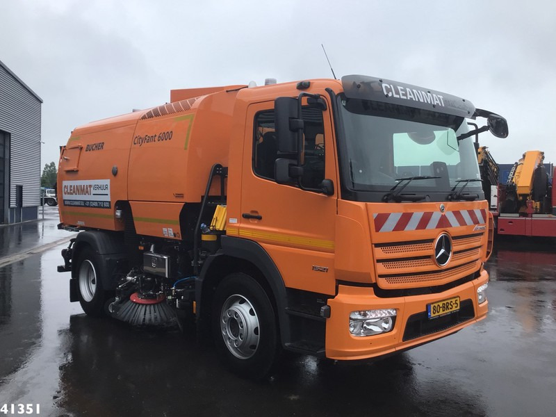 Road sweeper Mercedes-Benz Atego 1521 Bucher Cityfant 6000: picture 7
