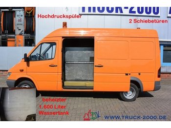 Vacuum truck Mercedes-Benz Sprinter 413 Rohr-und Kanalreinigung TüV 12/21: picture 1