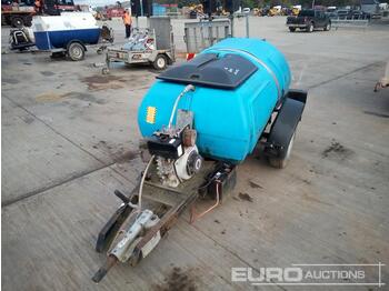  2014 Bowser Supply Single Axle Plastic Water Bowser, Yanmar Pressure Washer - Pressure washer