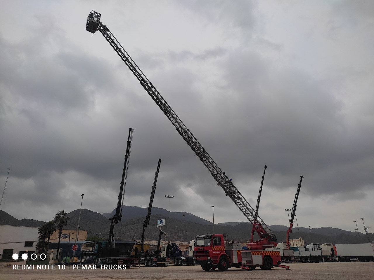 Fire truck SCANIA G93 250 ESCALERA BOMBEROS: picture 16