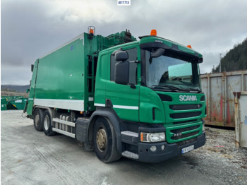 Garbage truck SCANIA P 410