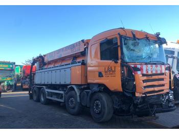 Vacuum truck Scania R420 8X4 SLAMSUGER: picture 1