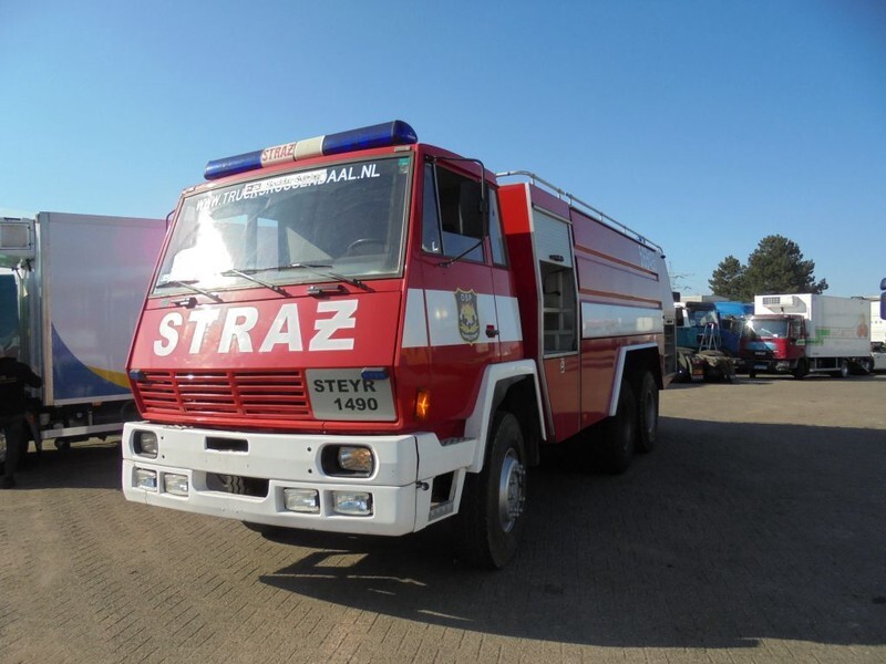 Fire truck Steyr 1490 + Manual + 6X6 + 16000 L + TATRA: picture 11