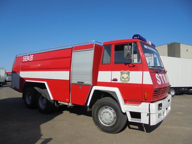 Fire truck Steyr 1490 + Manual + 6X6 + 16000 L + TATRA: picture 6