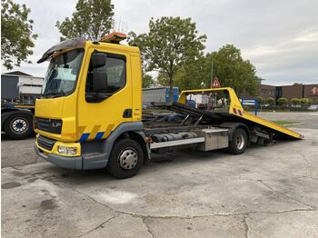 Tow truck DAF LF 45 180 EEV + PLATEAU + LEPEL + WINCH - TISCHE