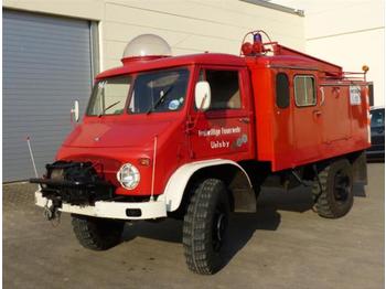 Fire truck Unimog S 404 4x4 S404 4x4, Seilwinde, aufwenig Teil restauriert ca. 7 8t EUR: picture 1
