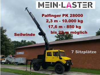 Municipal/ Special vehicle Unimog U 1750 Lang PK 28000 2,3 m- 10.000 kg Seilwinde: picture 1