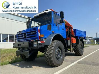 Municipal/ Special vehicle, Dropside/ Flatbed truck Unimog U 5000 437/45 Forst, miete möglich: picture 1