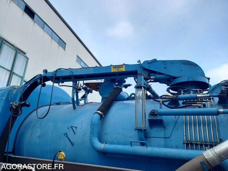 Vacuum truck Combiné Hydrocureur - Aspirateur sur camion 19T