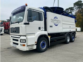 Vacuum truck MAN TGA Wiedemann Super 3000