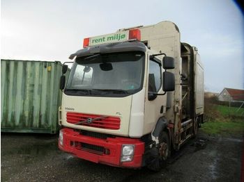 Garbage truck Volvo FL 240 Heck- und Seitenlader, gabige, Euro 5: picture 1