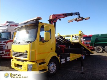 Tow truck, Crane truck Volvo FL 42 + PTO + Palfinger crane + 2 IN STOCK: picture 1