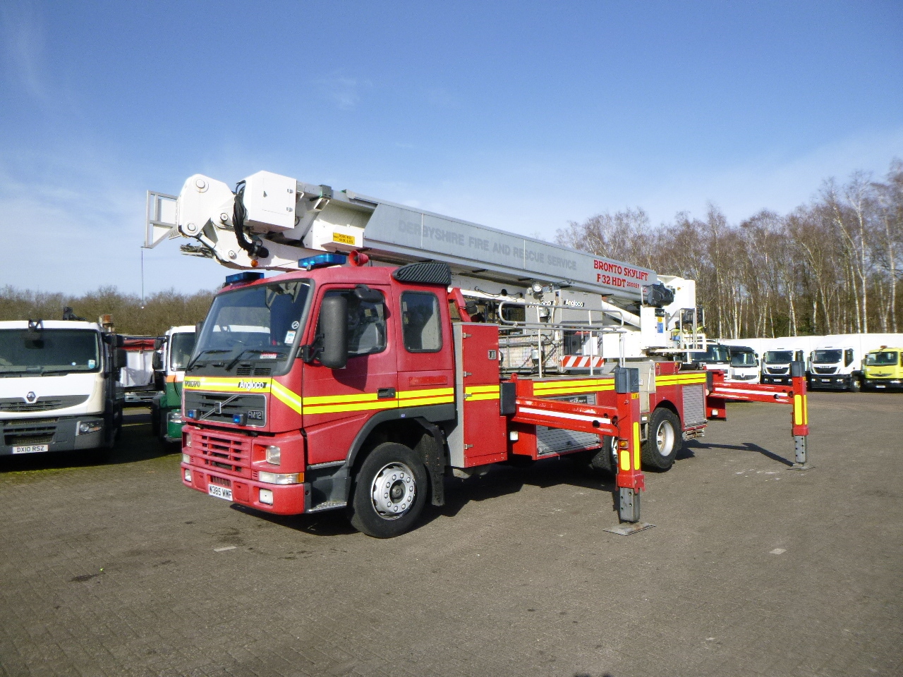 Fire truck Volvo FM12 6x4 RHD Bronto Skylift F32HDT Angloco fire truck: picture 6