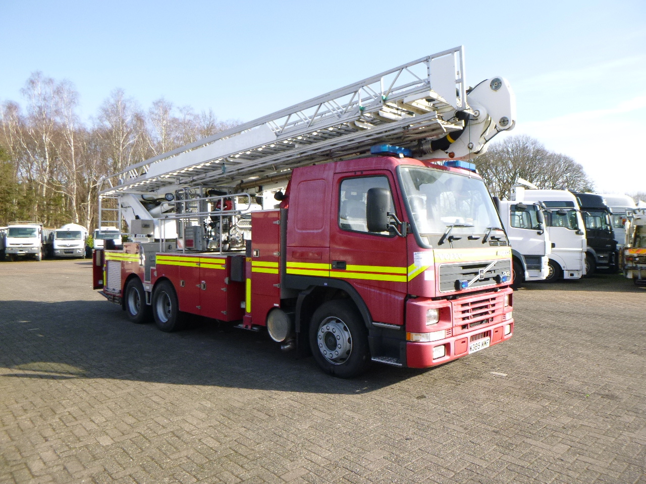 Fire truck Volvo FM12 6x4 RHD Bronto Skylift F32HDT Angloco fire truck: picture 2