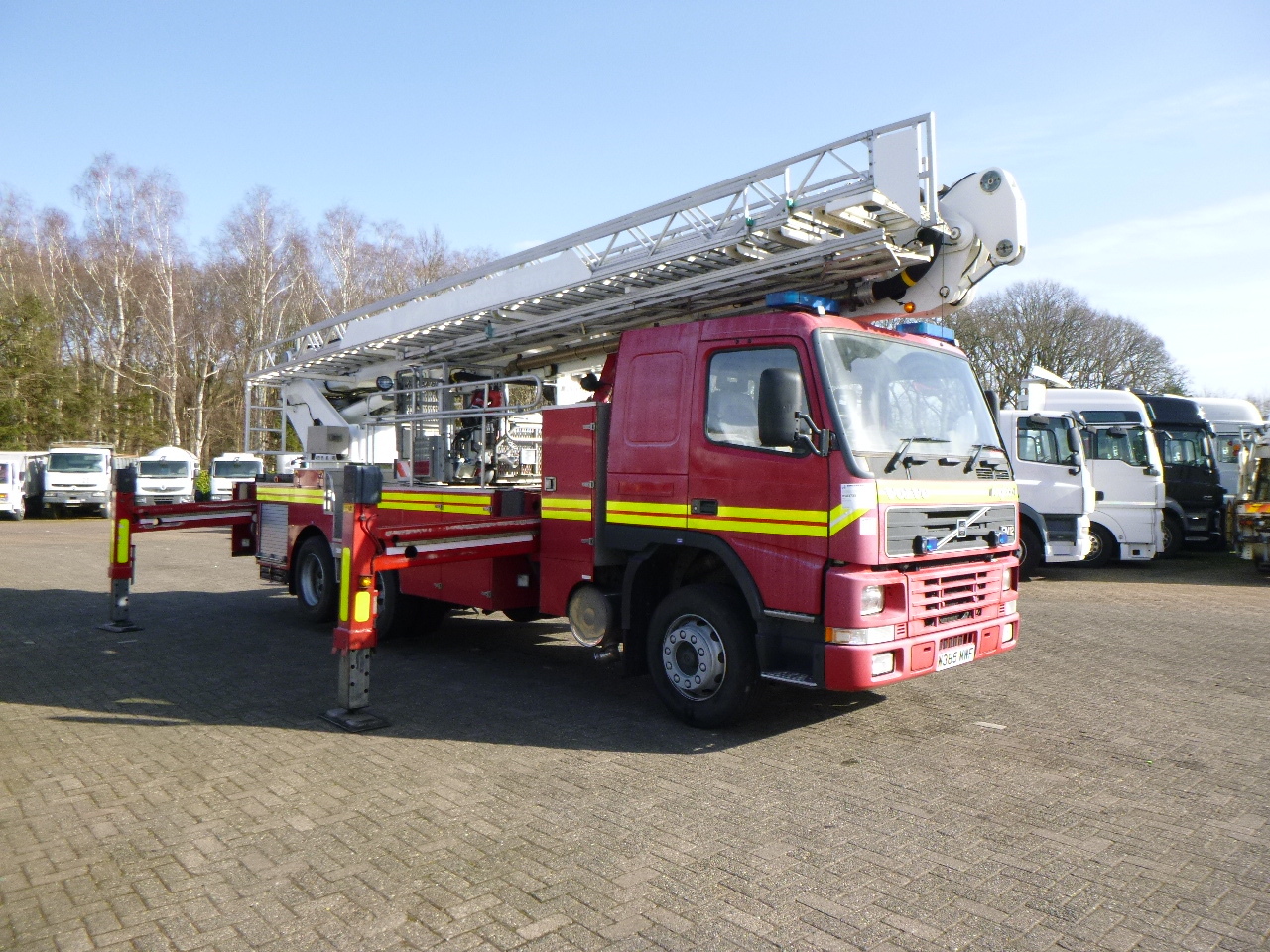 Fire truck Volvo FM12 6x4 RHD Bronto Skylift F32HDT Angloco fire truck: picture 7