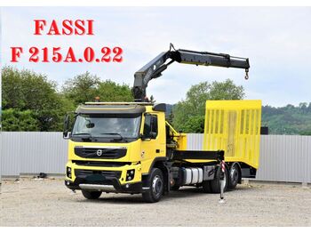 Tow truck Volvo FMX 370* FASSI F125A.0.22 / FUNK *TOPZUSTAND: picture 1