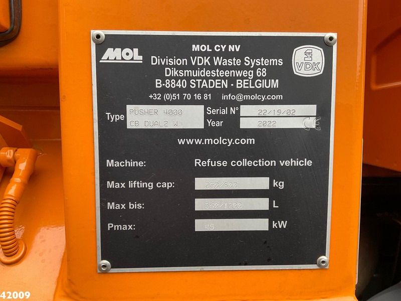 Garbage truck Volvo FM 330 VDK 23m³ SULO weighing system: picture 9