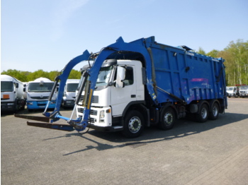 Garbage truck Volvo FM 360 8X4 RHD Faun Frontpress refuse truck: picture 1