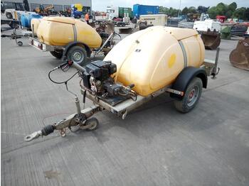 Pressure washer Western Global Single Axle Plastic Water Bowser, Pressure Washer: picture 1