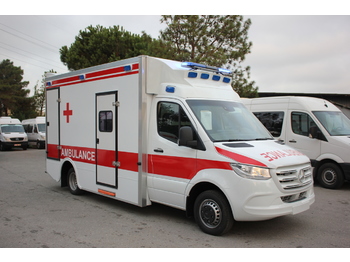 Ambulance Yeni MERCEDES-BENZ SPRİNTER 516 BOX AMBULANCE WİTH FULL EQUİPMENT ambulans 2021: picture 1