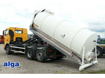 New Vacuum truck alga NEU, 13.500 ltr. mit Pumpe,Saug/Druckaufbau: picture 1