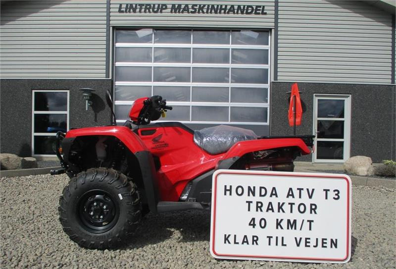 Side-by-side/ ATV Honda TRX 520 FE Traktor STORT LAGER AF HONDA ATV. Vi h
