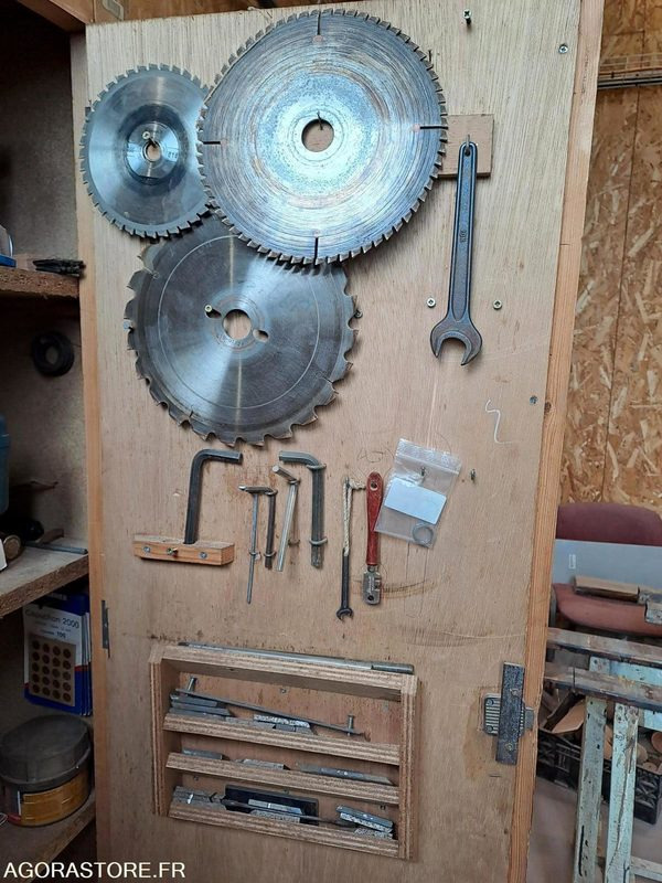 Tool/ Equipment Combiné  menuiserie bois ROBLAND K260 - Année 1985