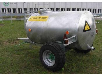 Põllutöö järelhaagis Inofama Wassertank 2000l / Tractor tanker trailer/Бак для воды 2000 л/Tanque de líquidos para tractor/Przyczepa zbiornik na wodę