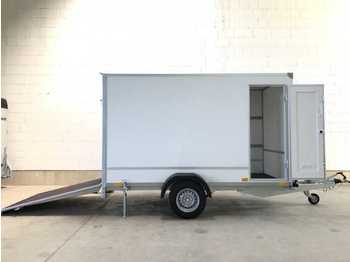 Caja cerrada remolque F1330HD Rampe, Seitentür Kofferanhänger