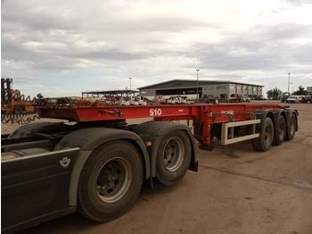 Chassis semi-trailer 2014 Kel-berg Tri Axle Bulk Tipping Trailer Chassis: picture 1