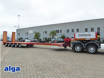 New Low loader semi-trailer 5-Achs, ausziehbar, Lift,gelenkt, Rampen,3 Meter: picture 1