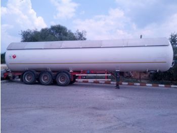 Tank semi-trailer for transportation of gas ACERBI 20 G 545 PA: picture 1
