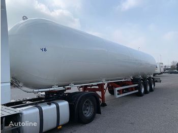 Tank semi-trailer for transportation of gas ACERBI CISTERNATO GPL: picture 1