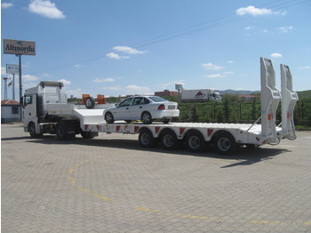 New Low loader semi-trailer for transportation of heavy machinery ALTINORDU PRODUCER SINCE 1973, 4 AXLE LOWBED: picture 1