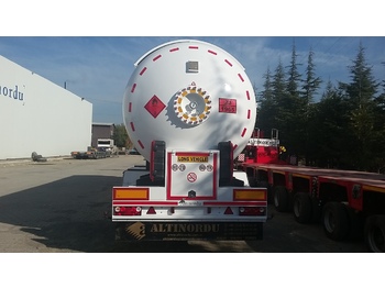 New Tank semi-trailer for transportation of gas ALTINORDU PRODUCER SINCE 1973, LPG/GAS TRANSPORT TANK 2 AXLE , 57 m3: picture 1