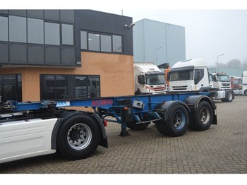 Container transporter/ Swap body semi-trailer ASCA * S23322 * 2AXLE * FULL STEEL *: picture 1