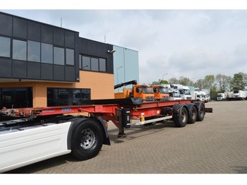 Container transporter/ Swap body semi-trailer ASCA S33822 // 20/40 FFET // ADJUSTABLE SPECIAL // 3AXLE ///: picture 1