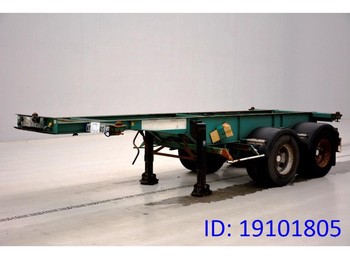 Container transporter/ Swap body semi-trailer ASCA Skelet 20 ft: picture 1