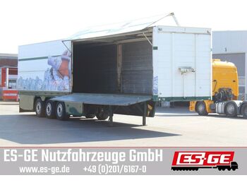 Dropside/ Flatbed semi-trailer Ackermann 3-Achs-Kofferauflieger: picture 4