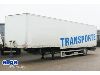 Closed box semi-trailer Ackermann AS-F10, Jumbo, 74m³., Luft, 1 achser!: picture 1