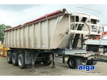 Tipper semi-trailer Ackermann I-DA 24/78 L, Alu, 3-Achser, 25m³, Plane, BPW: picture 1