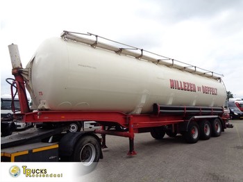 Tank semi-trailer Atcomex 56 m3 + tipping Bulktank + 3 axles + Tip Top 3 pieces in stock: picture 1
