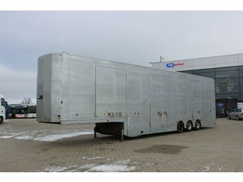 Autotransporter semi-trailer Kässbohrer SP 9-16-CVT, WINCH 12t, FOR 6 CARS