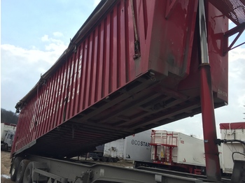 Tipper semi-trailer for transportation of bulk materials BENALU Bulkliner 62m3: picture 1