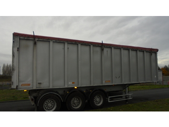 Tipper semi-trailer BENALU Céréalière 3 essieux 50 m3: picture 1