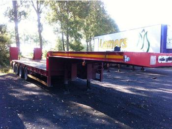 Low loader semi-trailer for transportation of heavy machinery BERTOJA SR 79 P: picture 1