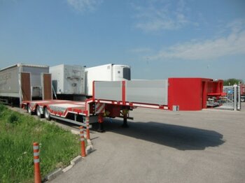New Low loader semi-trailer for transportation of heavy machinery BODEX 3 Achs Tieflader: picture 1