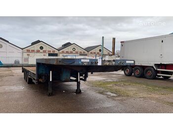 Low loader semi-trailer BROSHIUS MACHINERY-CARRIER EXTENDER: picture 1
