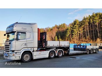 Low loader semi-trailer BROSHUIS 1155 / low loader / VIDEO available: picture 1