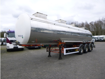 Tank semi-trailer for transportation of chemicals BSLT Chemical tank inox 30 m3 / 1 comp: picture 1